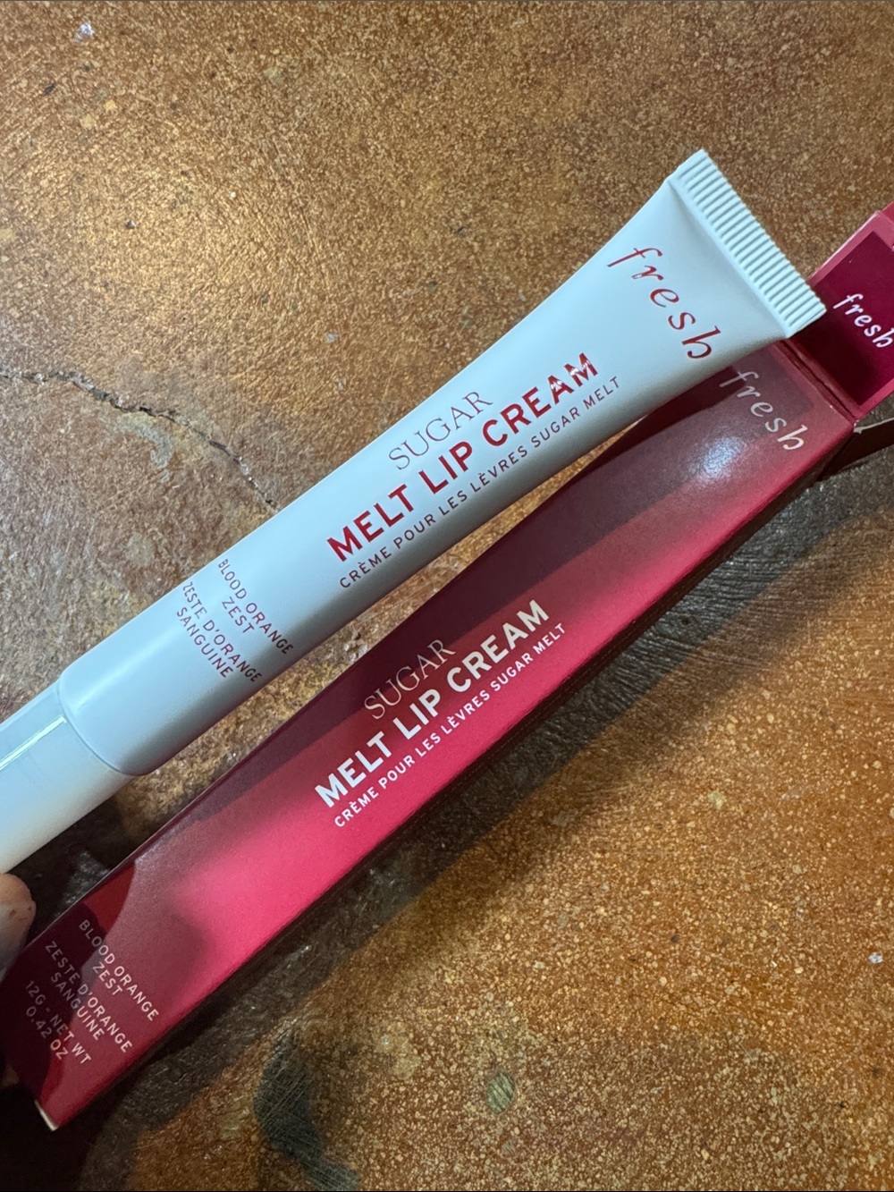 Fresh Sugar Melt Lip Cream - Blood Orange Zest NIB